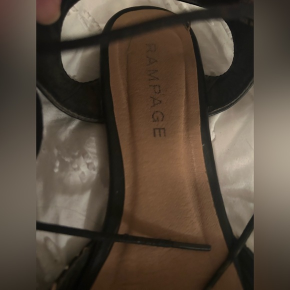 Tan and black flats - Picture 2 of 3